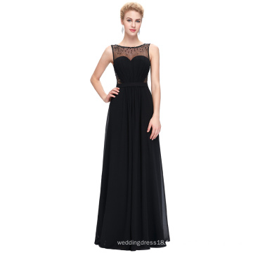 Starzz sans manche en mousseline de soie robe de bal Robe de bal Prom. ST000064-1